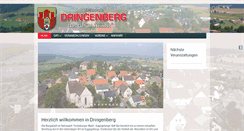 Desktop Screenshot of dringenberg.de